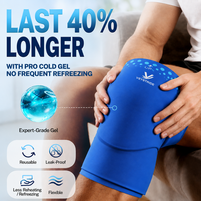VEYSTRIDE™ Knee Ice Pack Wrap | Hot & Cold Therapy
