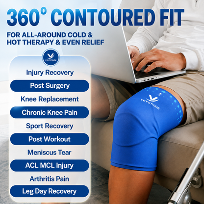 VEYSTRIDE™ Knee Ice Pack Wrap | Hot & Cold Therapy
