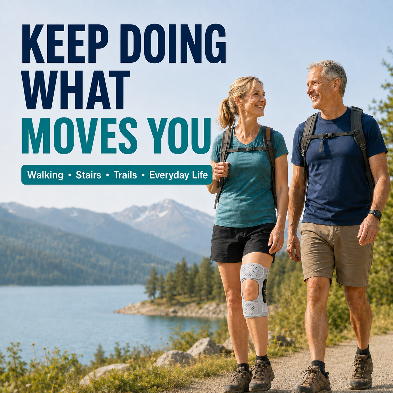 Spring Power Knee Booster,Spring Loaded Patella Support for Joint Pain Relief & Mobility